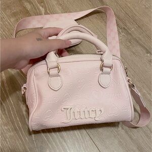 juicy couture light pink crossbody bag